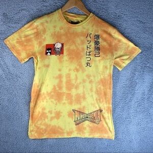 My Hero Academia Anime Hello Kitty And Friends Yellow T-Shirt Size Small…